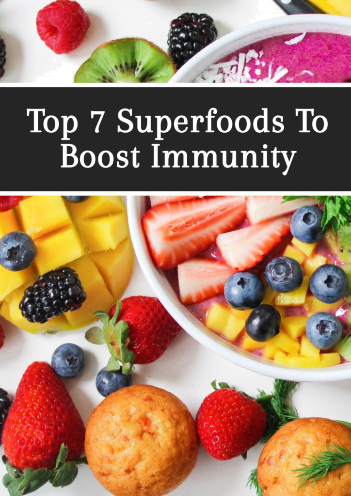 top 7 superfoods header image