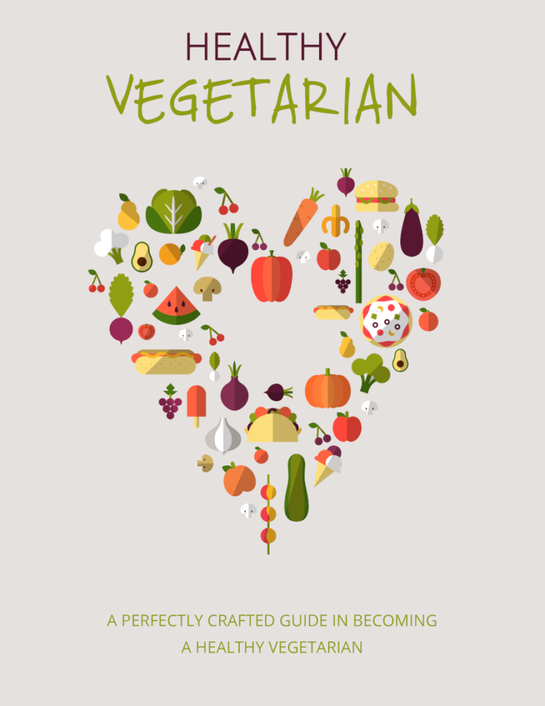 Healthy Vegetarian Graphic